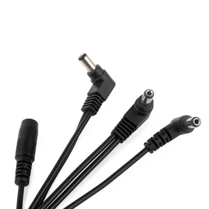 Chuỗi Daisy cho mục đích guitar, phụ kiện bàn đạp, dây nguồn cho bộ điều hợp phích cắm 9V DC, 1 đến 3/5/8 cách 12 Bàn chân thực phẩm cáp bán hàng chính - №11
