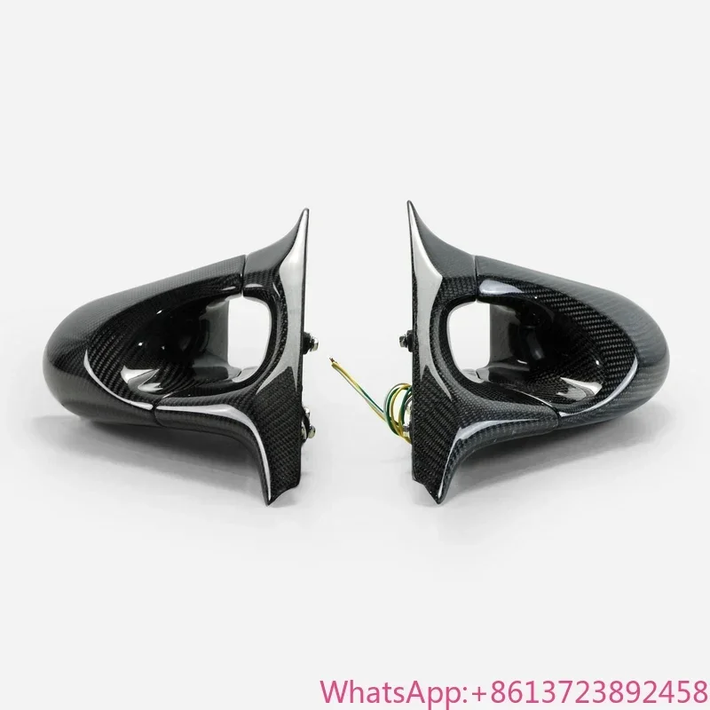 

for Fairlady Z Z33 350Z carbon fiber rear view side door Aero Mirror replacement (Left Hand Drive Vehicle)
