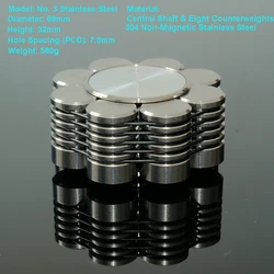 304 Stainless Steel Metal Vinyl Record Weight Stabilizer Disc Balanced Clamp for Turntable LP Record Player Accessories