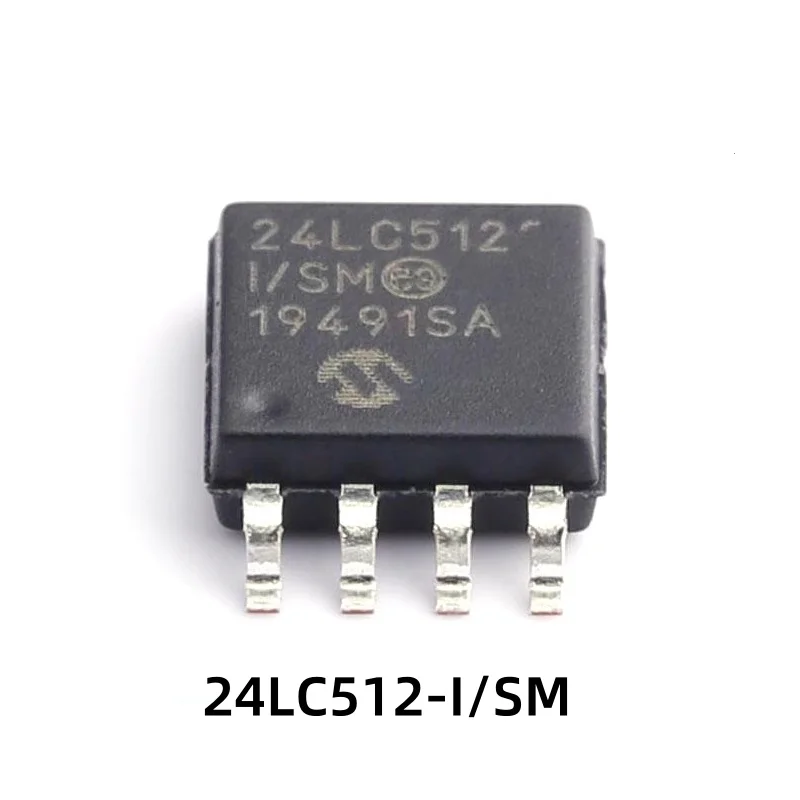 10Pcs 24Lc512-I/Sm …