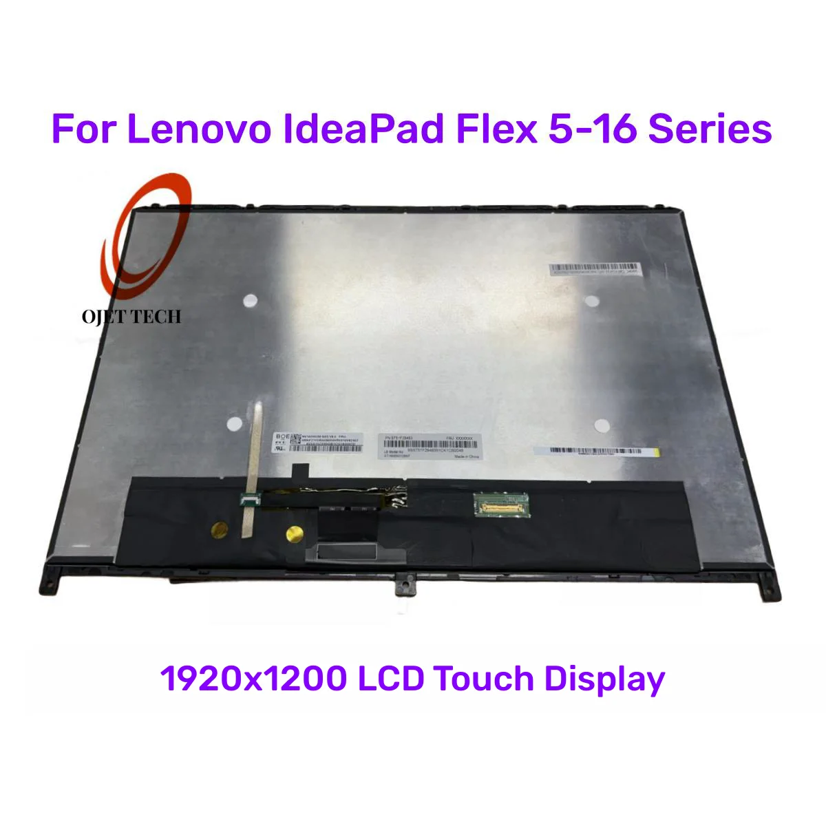 

For Lenovo IdeaPad Flex 5-16 Series 5-16ALC7 5-16IAU7 Screen LCD Touch Display Assembly FHD 1920x1200 2560X1600