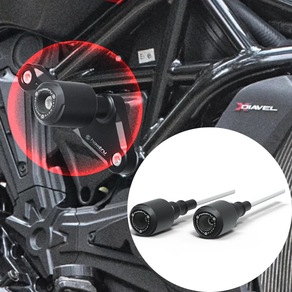 

For Ducati Hypermotard 821 SP 2013-2015 Motorcycle Falling Protection Frame Slider Fairing Guard Crash Pad Protector