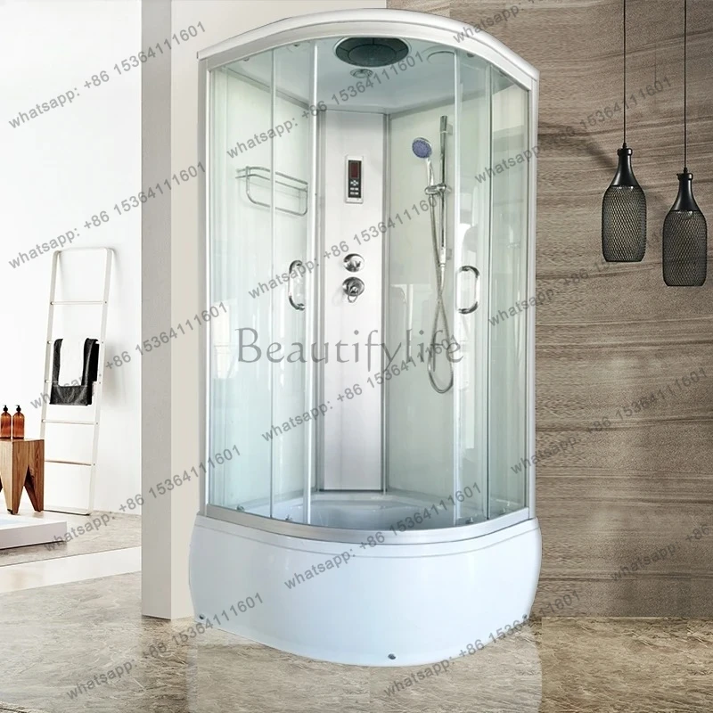 

integral shower room simple integrated bathroom arc fan closed sauna bath room household