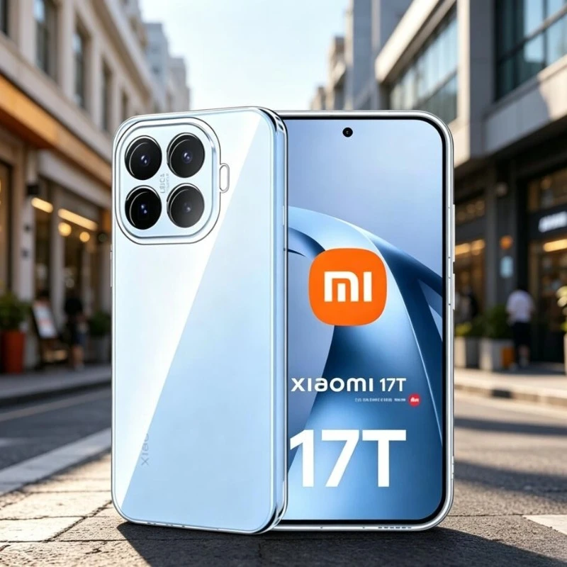 Für Xiaomi 17T Pro 17 T Klare, ultradünne Kameralinsenschutzhülle für Xiaomi Mi 17Tpro Transparente Schutz-Silikonhülle