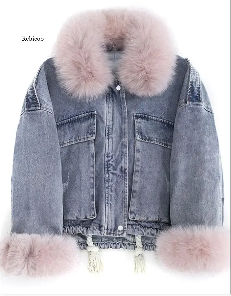 

Зимняя флисовая женская парка, женское Стеганое теплое зимнее пальто средней длины с подкладкой, розовая, Синяя Женская ветровка, куртка большого размера