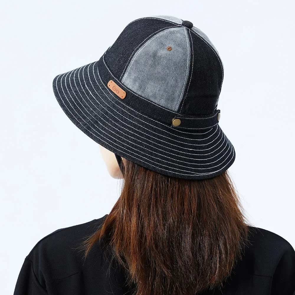 Ohsunny Women Bucket Hats Unisex Folding Fisherman Wide Brim Caps Hip Hop Gorros Men Panama Anti-UV UPF50+ Sunat for Woman