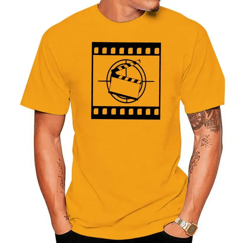 Men'S Director Film Action Clapper Board T-Shirt Hot Summer Casual Tee Shirt