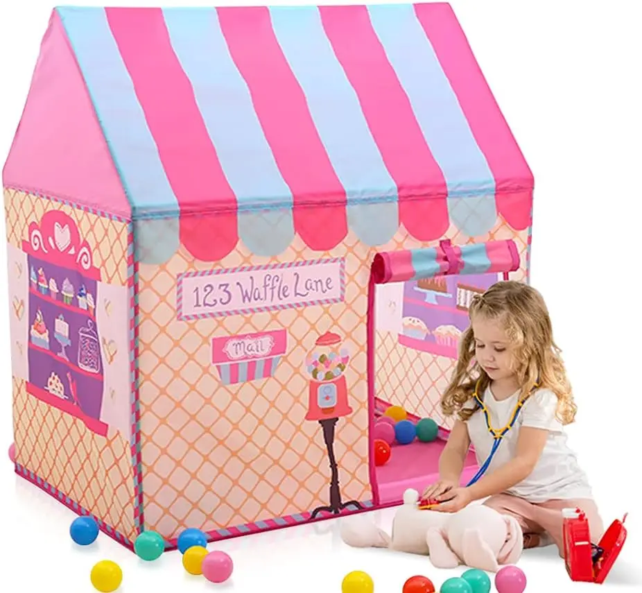 Tente de jeu intérieure et extérieure pour enfants, maison de jeu pour garçons et filles, jouets pour enfants, Noël, anniversaire