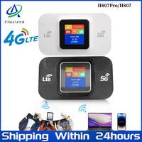 H807Pro 4G Lte WiFi Router with Sim Card Slot 150Mbps Wireless Router Repeater 3650mAh WiFi Router Mini Outdoor Pocket Hotspot
