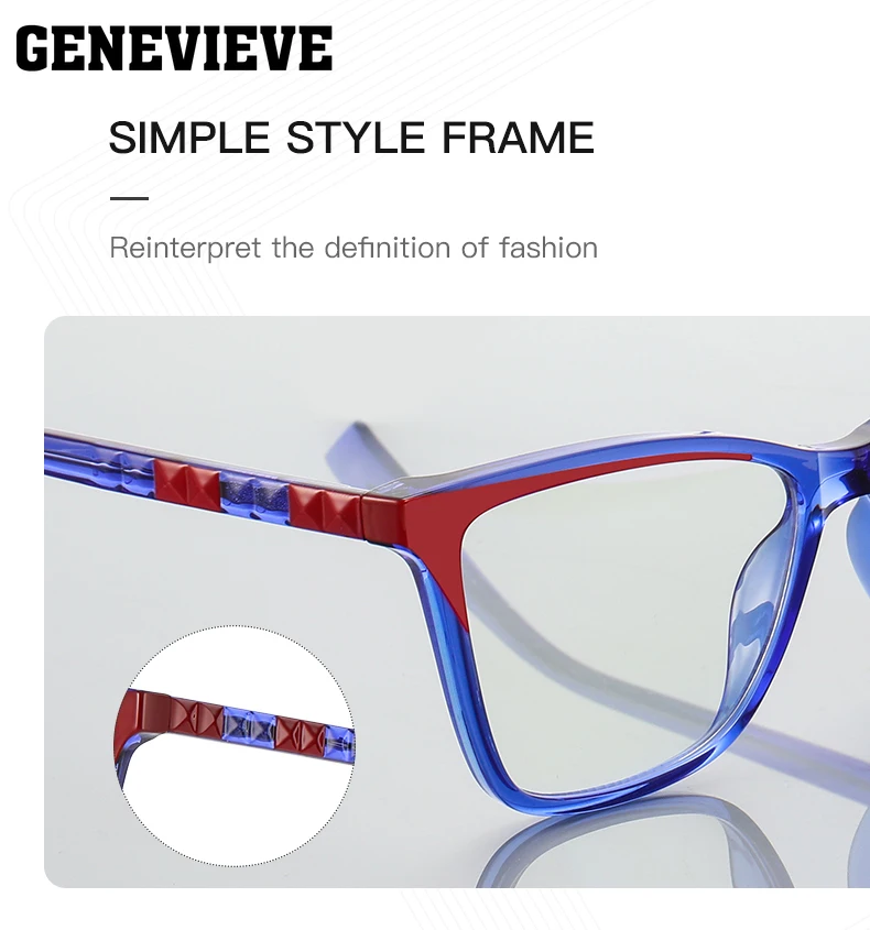 نظارات شمسية مستقطبة على شكل فراشة هندسية ، نظارات حماية من الاشعة البنفسجية ، إطارات مخصصة ، درجة قصر النظر ، PFD2116 ، الموضة #5