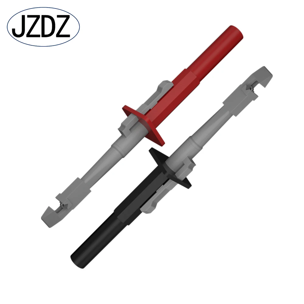 Jzdz-fio Piercing Probe Tester Clip Sonda de Perfuração Pinos Testador de Tensão Precisão Teste Sonda Testes Elétricos J.30020
