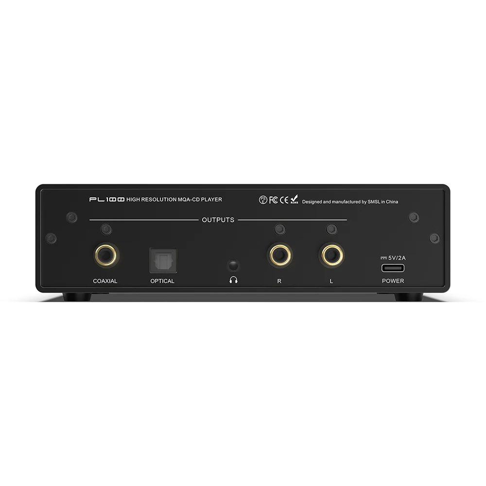 مشغل أقراص مضغوطة SMSL PL100 CS43131 مشغل أقراص مضغوطة محمول لشفط رقاقة فك التشفير