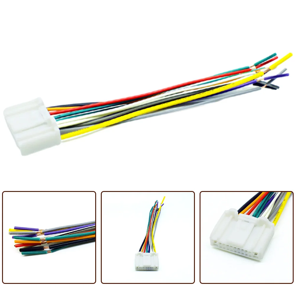 Plug/ Radio Power Adapter Sockets Car Stereo/ Player Wiring Harness For Nissan For Altima For Sentra For Versa