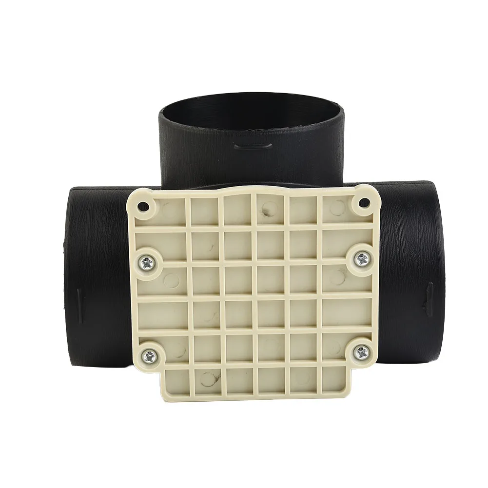 T Branch Air Vent Ducting Black 1pcs 75mm Accessories Brand New Plastic Splitter T Branch Ducting Divide Warm Air