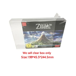 Clear protective PET cover For SWITCH NS For the legend of Zeldar links awakening EU Limited Edition collection display box