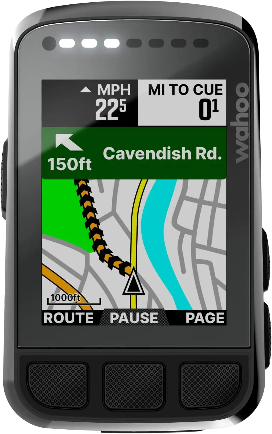 GPS Cycling/Bike Computer, Black