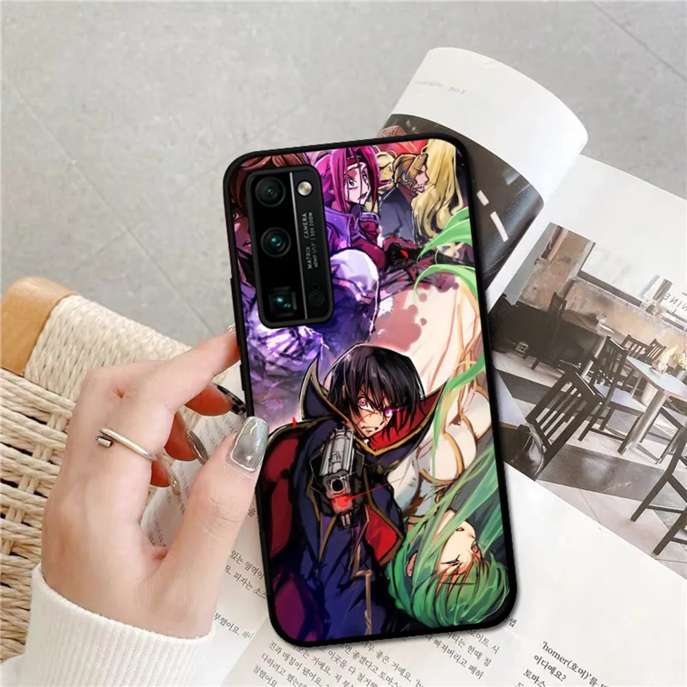 Code Geass Anime Phone Case For Huawei Honor 10 lite 9 20 7A 9X 30 50 60 70 pro plus Soft Silicone Cover