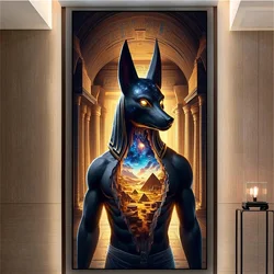 Anubis Egyptian Pyramid Diamond Painting New 2024 Full Square Round Diy Diamond mosaic set Embroidery Large Art Home decor