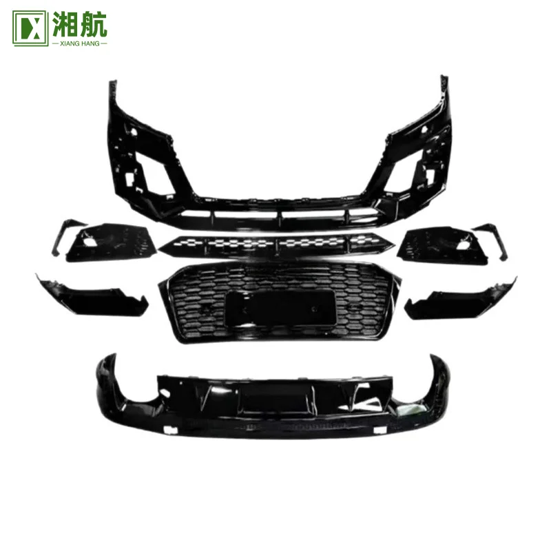 

Подходит для 18-20 Audi Q5L, модифицированное обновление, большой объемный звук MTM, средняя сетка, задняя губа, хвост, полный объемный звук