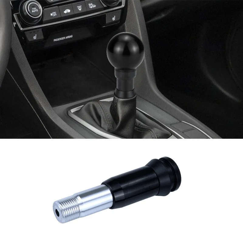 

Car Extended Aluminum Auto Automatic Shift Knob Extension AT MT Gear Shifter Lever Fit For Honda Toyota Nissan Mitsubishi
