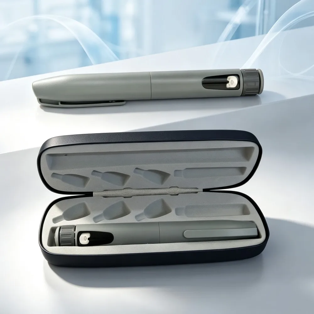 Stylo à insuline magique réutilisable et réglable pour peptides, compatible avec les stylos d'injection de 3 ml, conforme aux normes