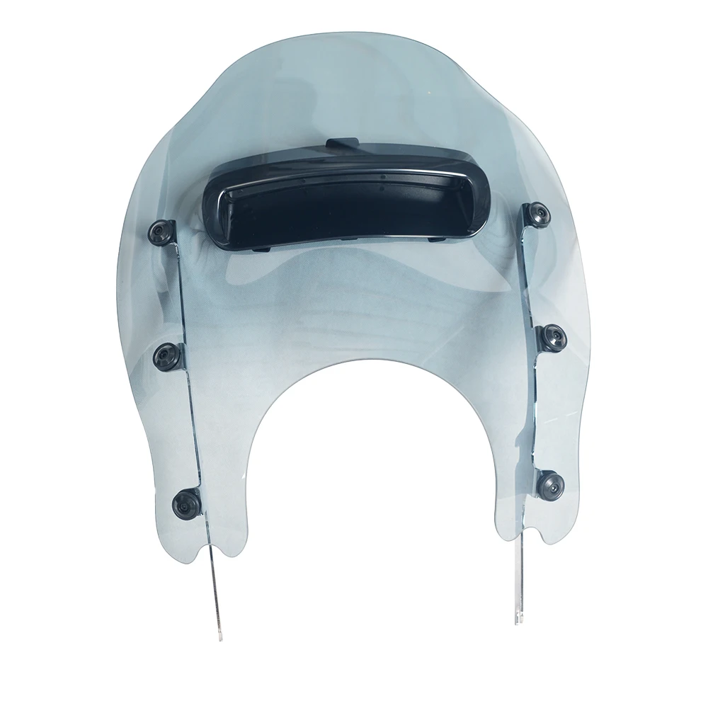 Motorcycle Detachables Wind Splitter Vented Windshield Windscreen for  94-later Road King Models (except FLHRS)