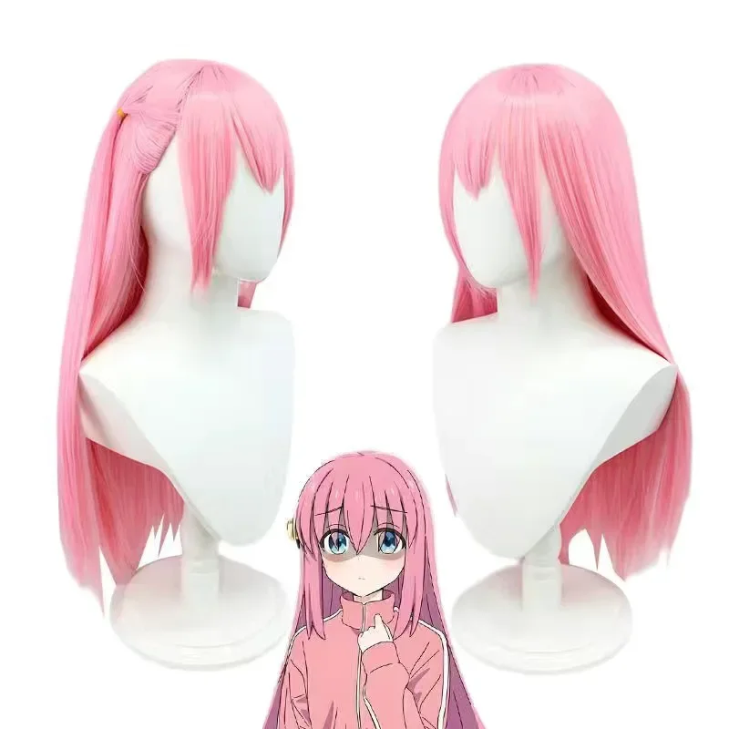 Anime Gotou Hitori Cosplay Costume Bocchi The Rock Pink Jacket Skirt Wig JK Uniform Girl Halloween Carnival Party Role Play Suit