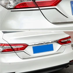 For Toyota Camry 2018-2020-2022 Car Styling Accessories Rear Tail Lights Lamps Eyelid Eyebrow Stripes Cover Trim
