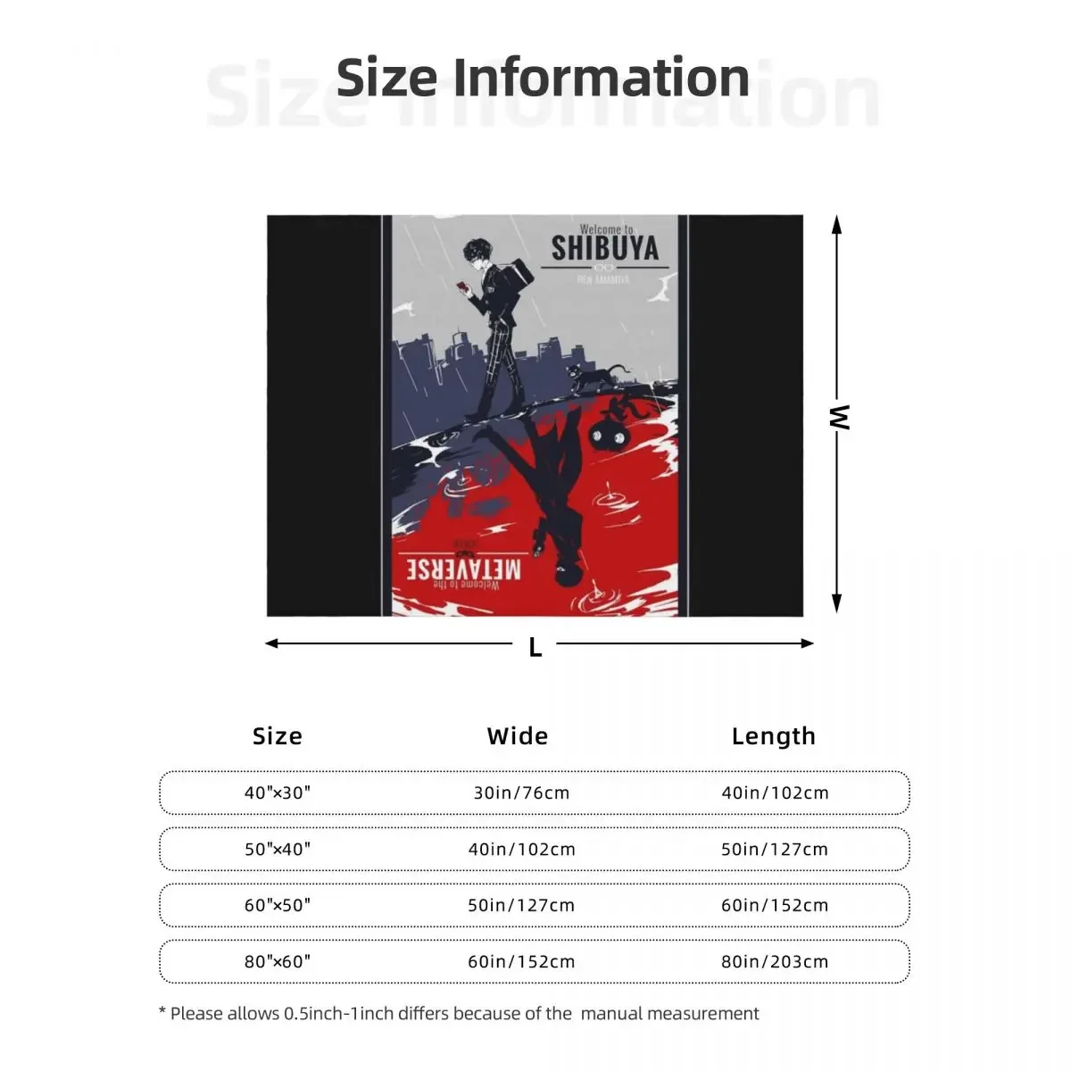 شيبويا/ميتافيرس رمي بطانية الأرائك الزخرفية الثقيلة للنوم للأريكة الزخرفية لينة أفخم منقوشة البطانيات