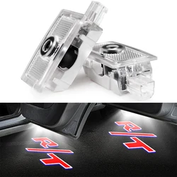 Red R/T Logo Projectors Light Ghost Courtesy For Dodge Shadow Light 2pcs RT Door Light For Dodge Magnum Avenger Charger