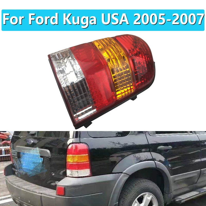 

For FORD Escape Kuga Maverick 2005-2007 Rear Taillight Lamp Brake Light Reversing Light Anti-Ccollision NO Bulbs Car Accessories