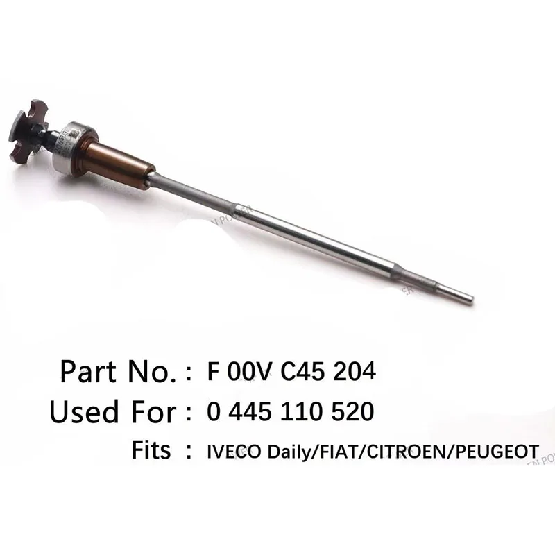 iniectors parts FO0vC45 204 Used for 0445110520 F004C01502 application0445110368/369/429/437/646/647