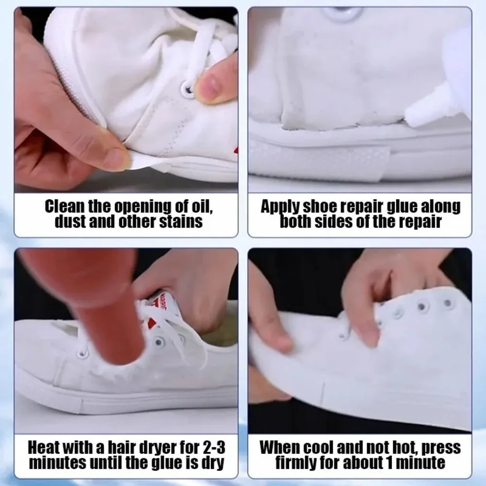 Useful 60ml Shoe Glue Slow-Drying Waterproof Adhesive Glue Multi-function Effective Repair Paste