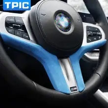 Alcantara Car Steering Wheel Cover for BMW #5