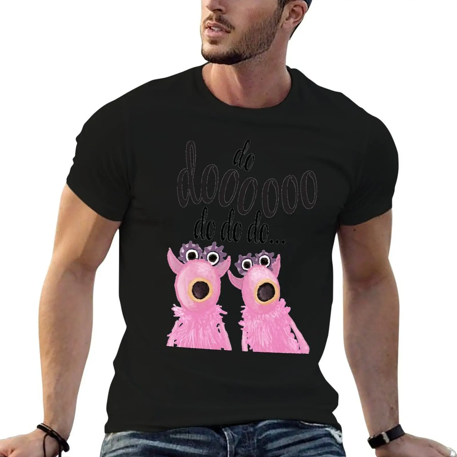 T-Shirt Do – Mann für Baumwolle, Baumwolle, Dooo-Shirt, T-Shirts, T-Shirts, Muppets Do, Luxus-T-Shirt für Herren