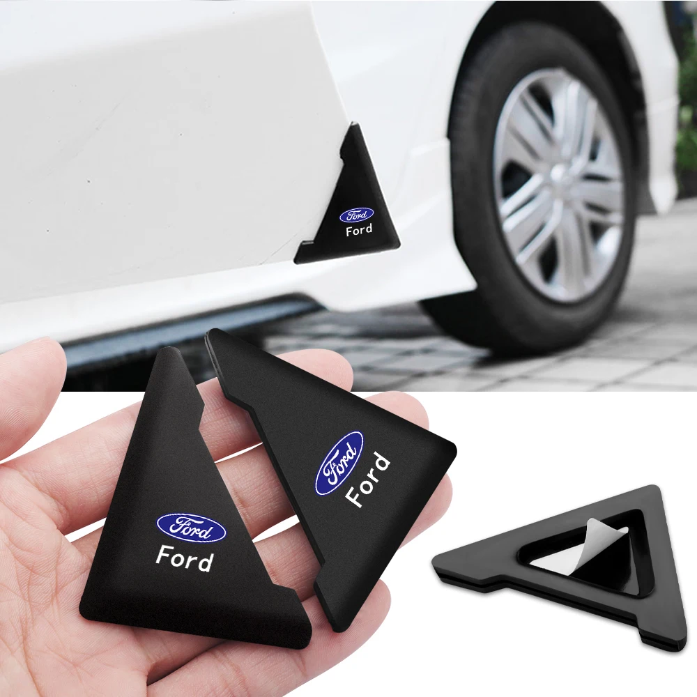 2/4pc porta do carro borda canto protetor capa anti-colisão risco para ford fiesta focus 2 mondeo mk4 mustang ranger kuga transit