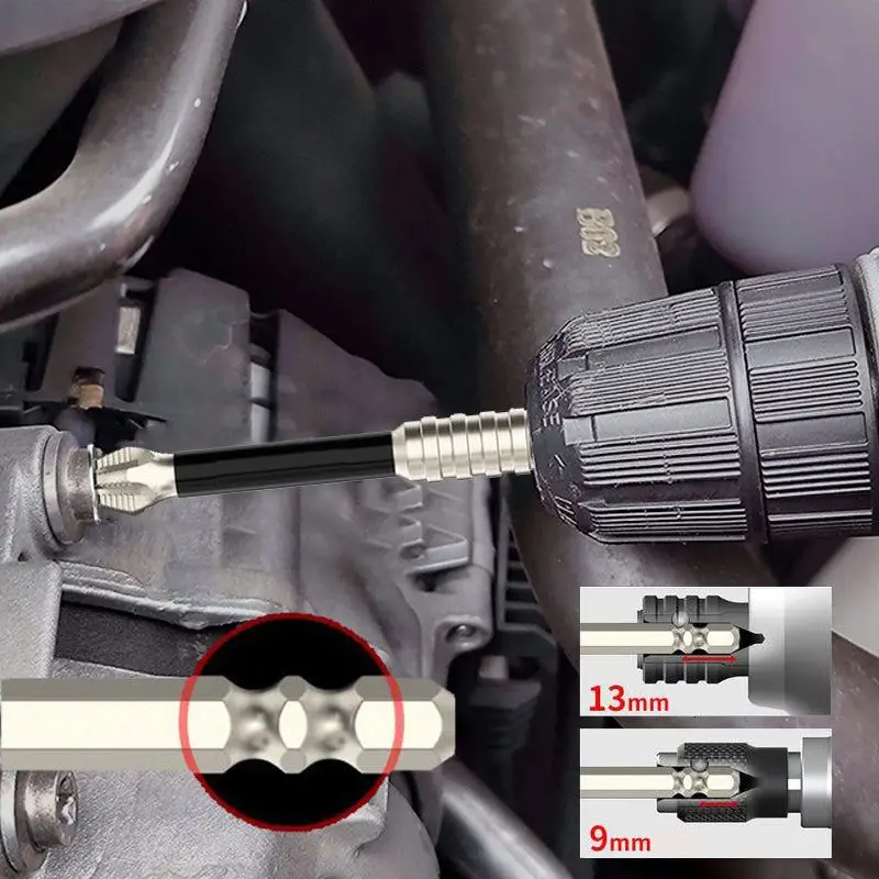 Upgraded Non-slip PH2 Impact Driver Bit Set with Magnetic Phillips Screwdriver Tool 50-150mm Anti Non-slip WaterProof Bits