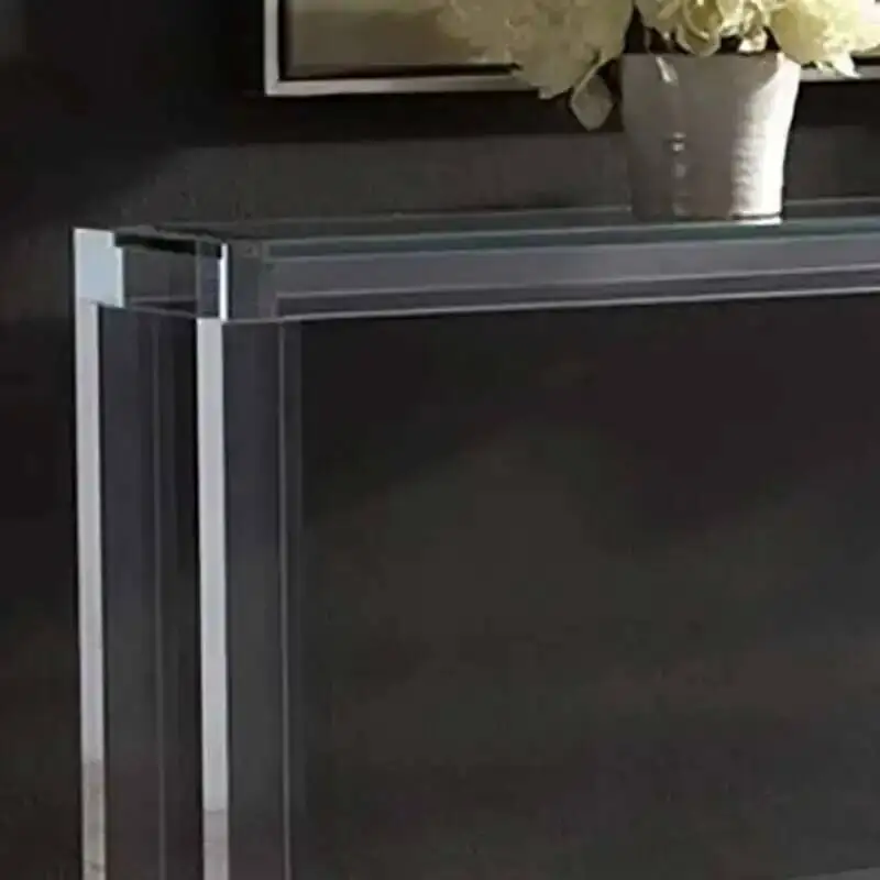 

Trendy Modern Corner Table Fashion Simple Glamour Beauty Entryways Table Luxury Elegant Tavolo Salotto Hallway Table Furniture
