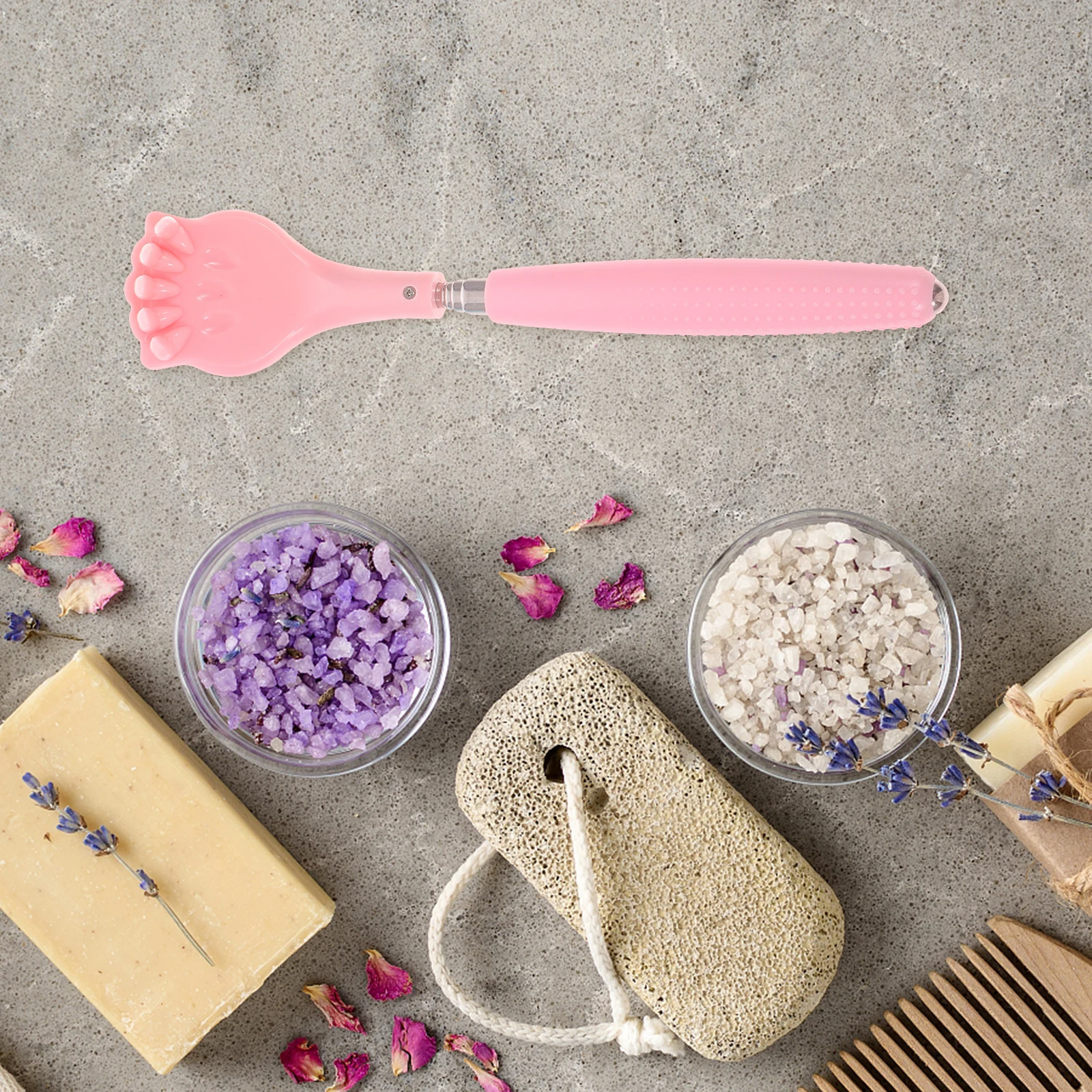 

2Pcs Flexible Back Scratching Tool Extendable Plastic Claw Scratcher Durable Body Massager Reach Hard Areas Relieve Pressure