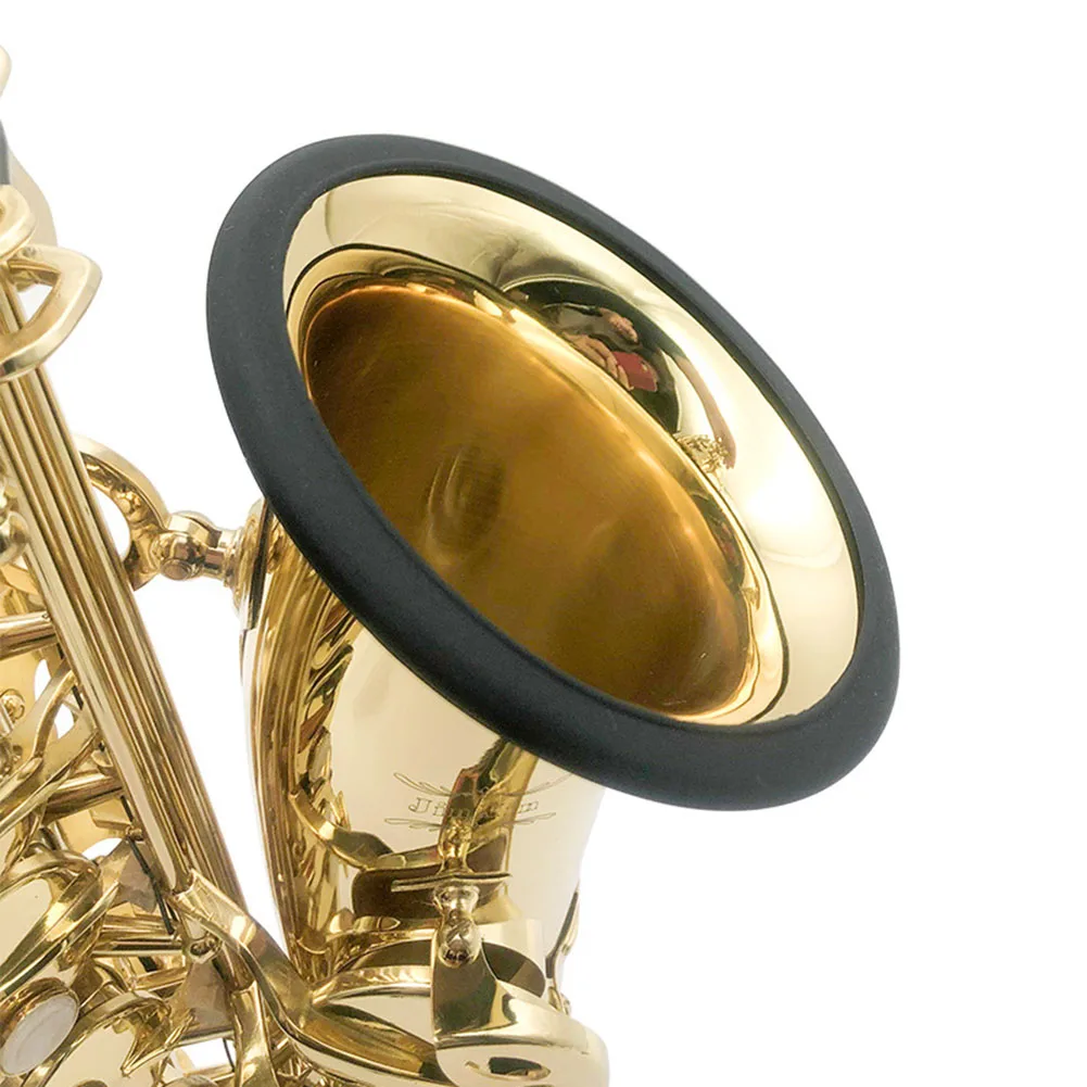 Silica Gel Sax Mute Ring  Lightweight and Practical  Ideal for Alto Tenor Soprano Sax  Reduce Noise Effectively