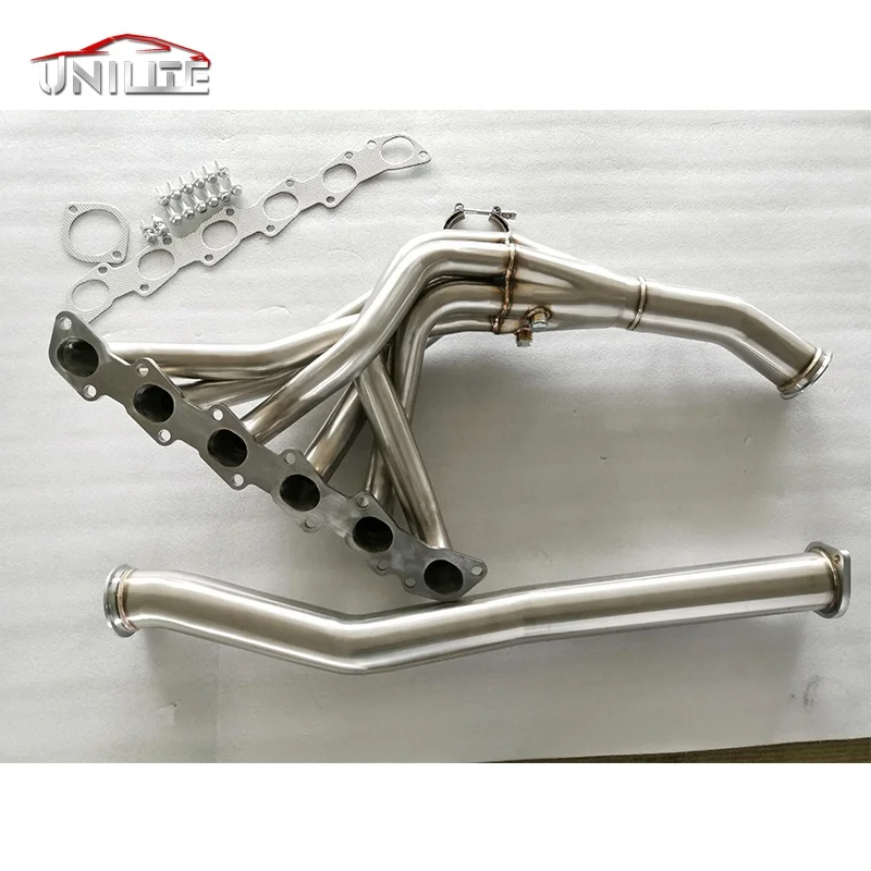 UNILITE SS304 exhaust manifold Header for N issan TB48 with V-BAND