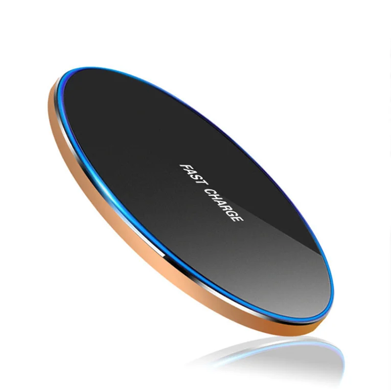 10W Fast Wireless Charger สำหรับ Samsung Galaxy S10 S9 S8หมายเหตุ9 USB Qi Charging Pad สำหรับ iPhone 11 pro XS Max XR X 8 Plus 12