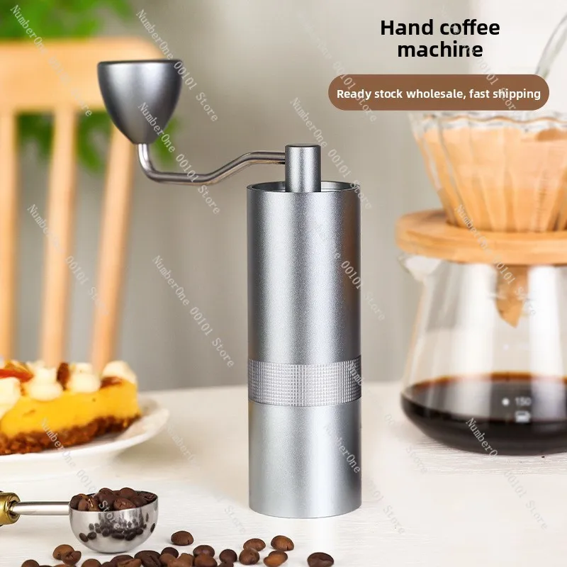Hand grinder | Seven Star Stainless Steel Grinding Core Hand Grinding Coffee Machine, Household Grinder, Portable Grinder