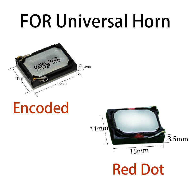 YuXi HOT selling 15x11mm Loudspeaker Speaker Phone Ringing Earpiece Buzzer Receiver Repair Part Universal much