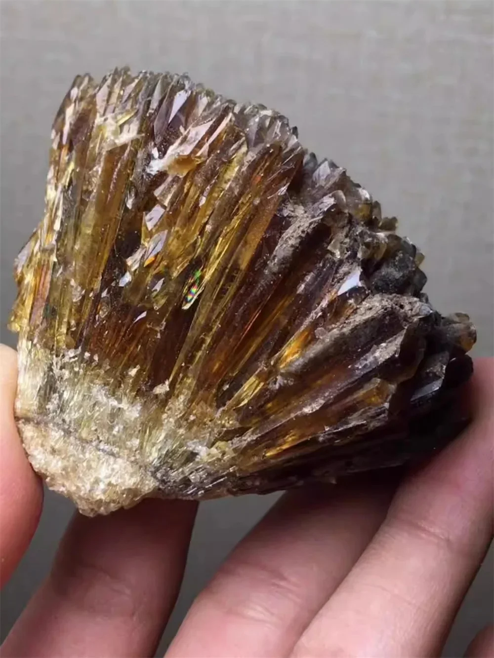 Cristaux d'ambre jaune naturel, calcite brute, collection de pierres précieuses, roche brute, minéral, cristal révoqué