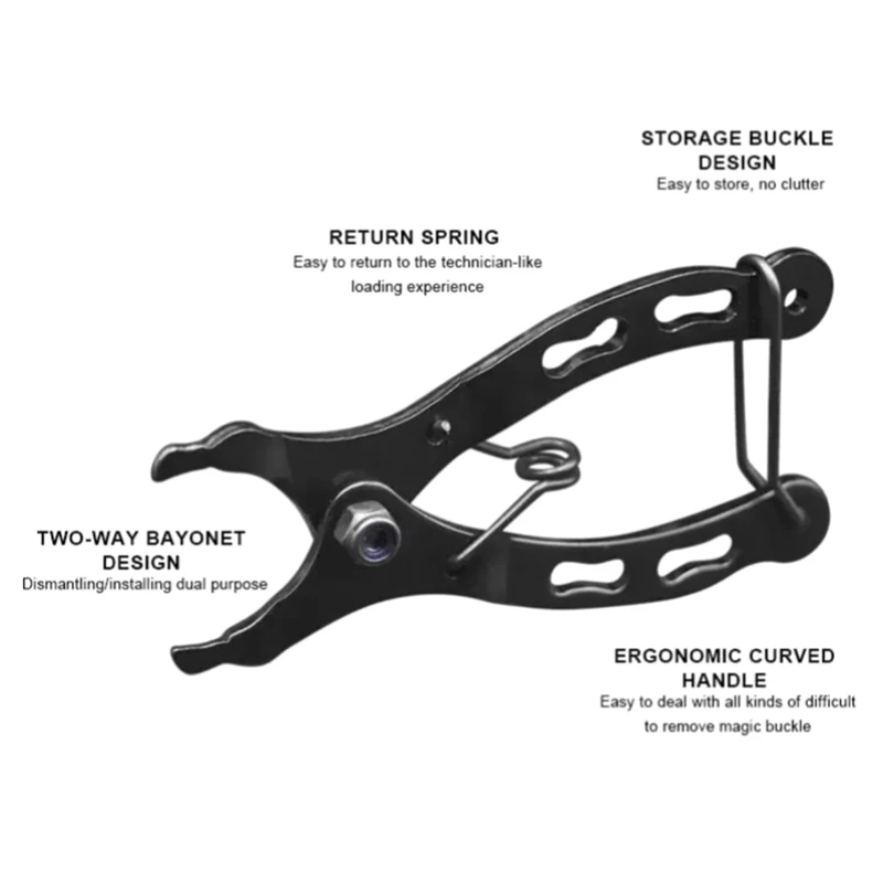 Плоскогубцы для пряжки велосипедной цепи, быстросъемные мини-плоскогубцы для установки звеньев цепи горного велосипеда, инструменты для ремонта дорожного велосипеда