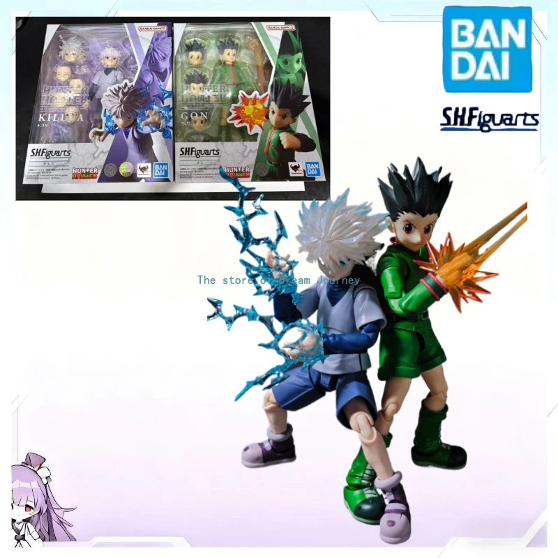 

In stock Bandai S.H.Figuarts Gon and Killua action figures toy collection gifts