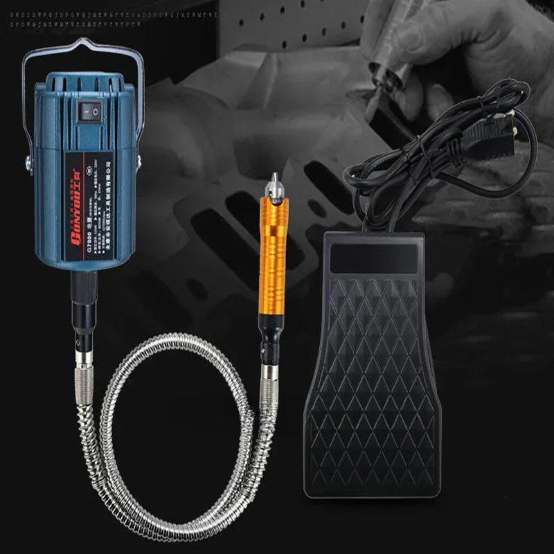 

For 800w Jade Carving Machine High Quality Hanging Mill Machine Flexible Shaft Engraving Root Carved Chuck Handle Drills G7800