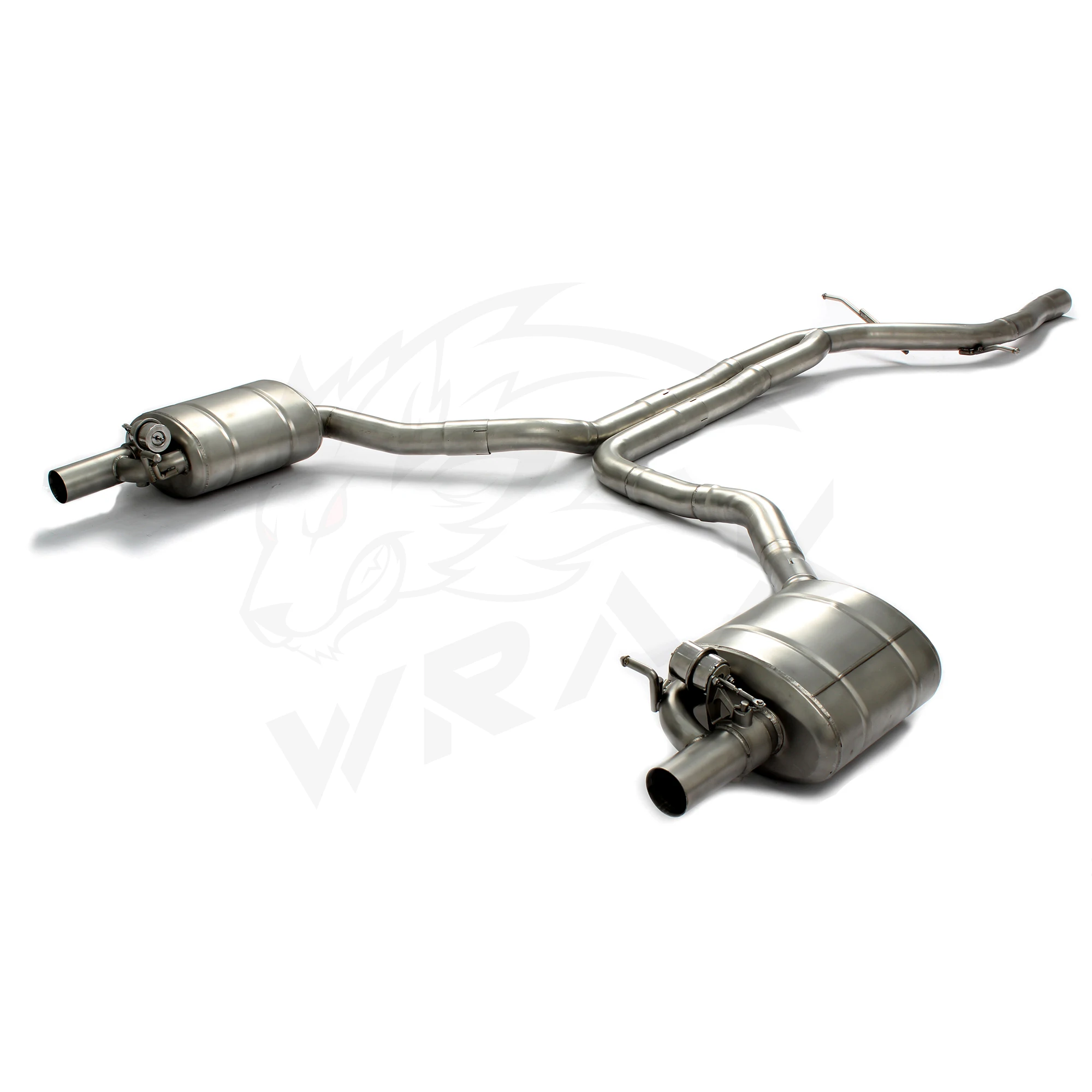 

WRAX SS304(for AUDI A6 /A7 2.0t with Valve Control Exhaust System) Auto Accessories Direct Fit Replacement Catback Exhaust Pipe