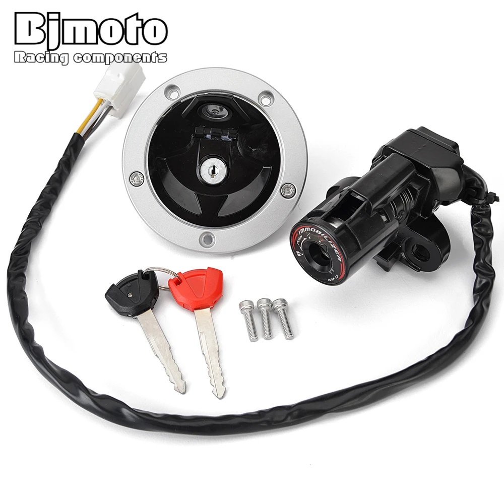 

Fuel Cap Ignition Switch Seat Lock For Kawasaki ZX1400 ER650 ER6N EX650 ER6F EX400 Ninja ZX14R 650 400R 27005-0552 51049-0714